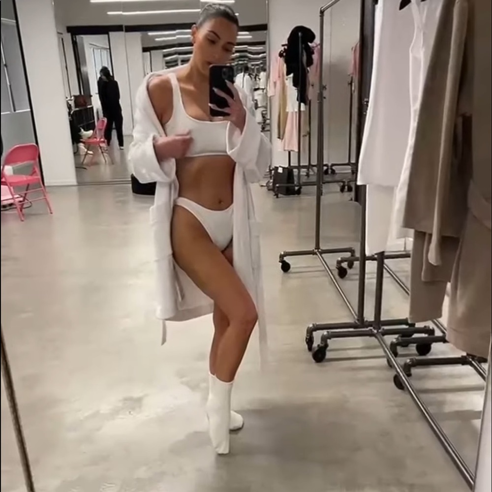 SKIMS terry scoop bralette